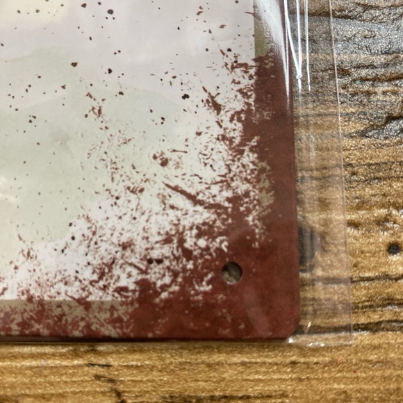 Welcome to the cabin metal wall sign with bears - Picture 10 of 12